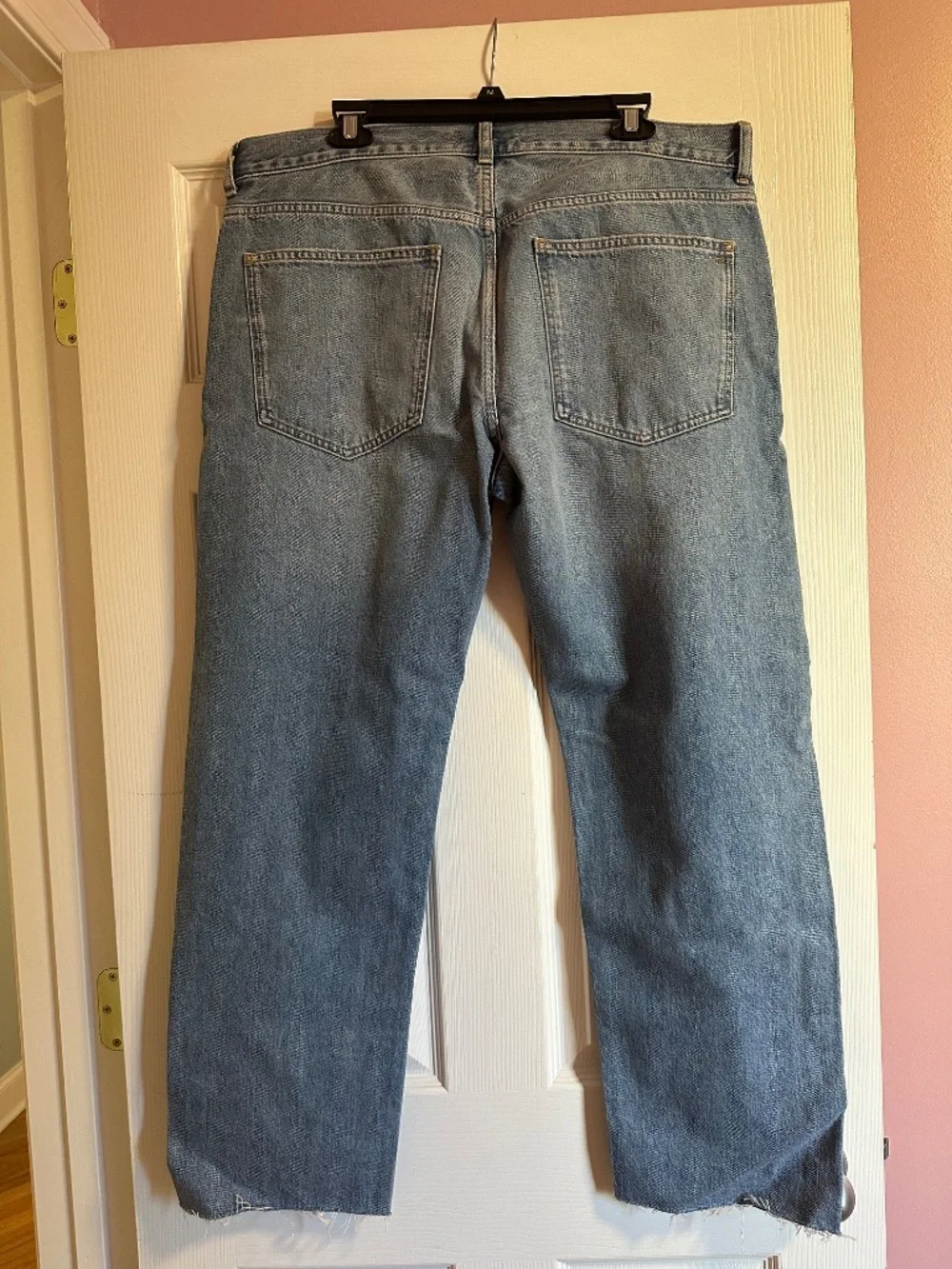 Madewell Dean Easy Straight Jean - Picture 3 of 5